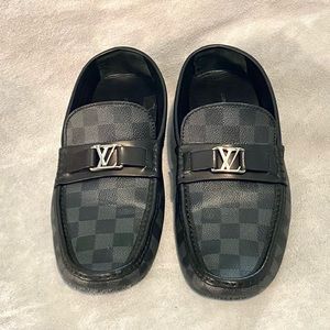 Louis Vuitton Hockenheim Moccasin Damier Graphite